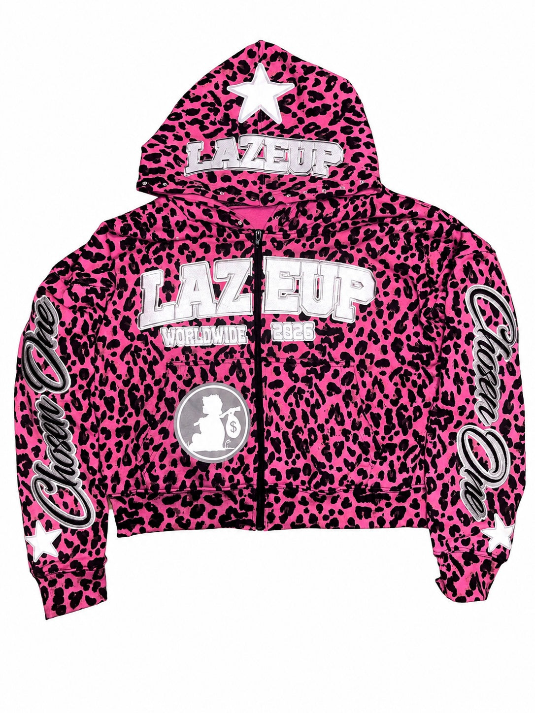 PINK CHOSEN ONE ZIP UP