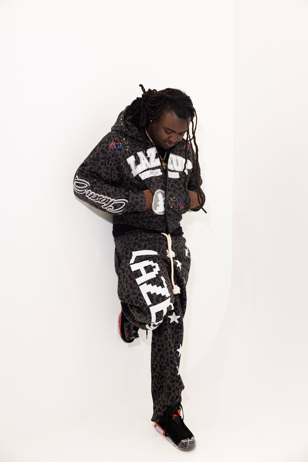 BLACK CHOSEN ONE ZIP UPS