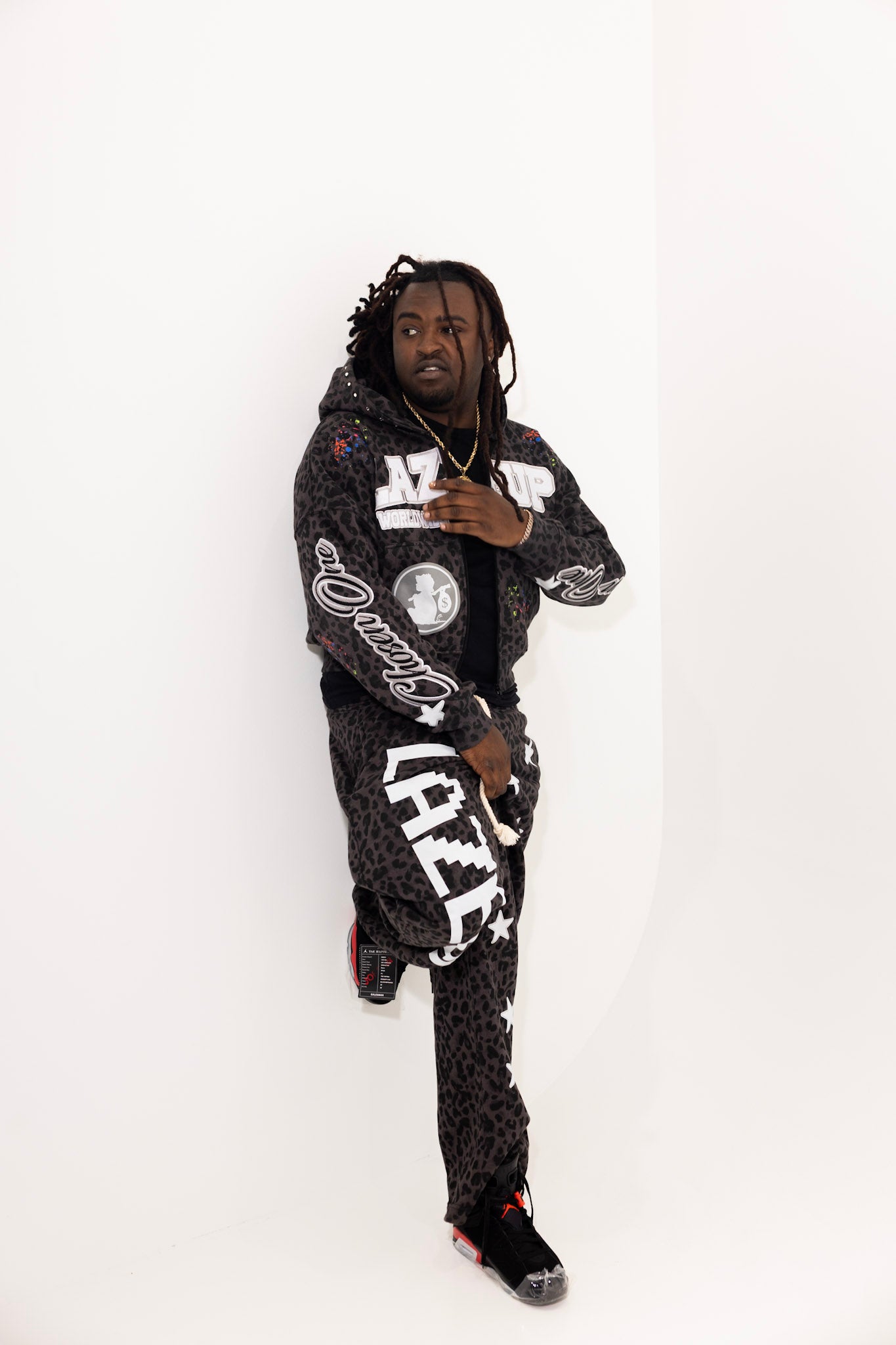 BLACK CHOSEN ONE ZIP UPS